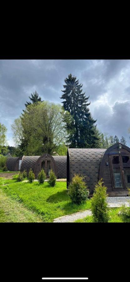 Hobiti Chatka Lipno Černá v Pošumaví Exterior foto